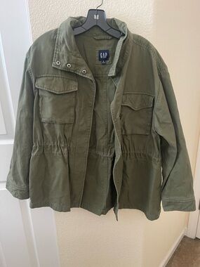 GAP Olive Utility Field Jacket